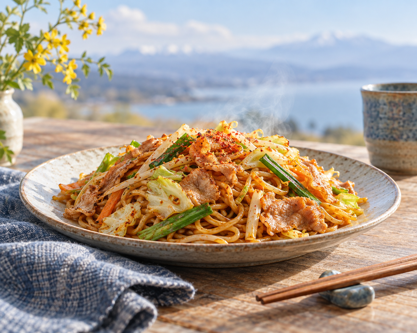 登別閻魔やきそばの料理イメージ